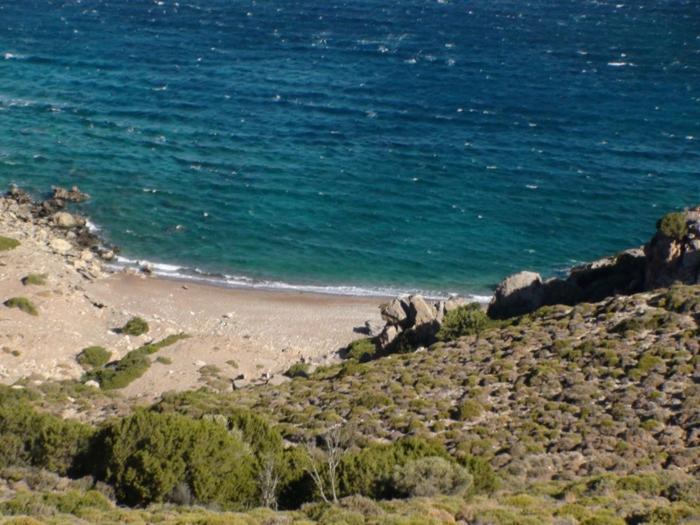 Agios Ioannis beach at Krios