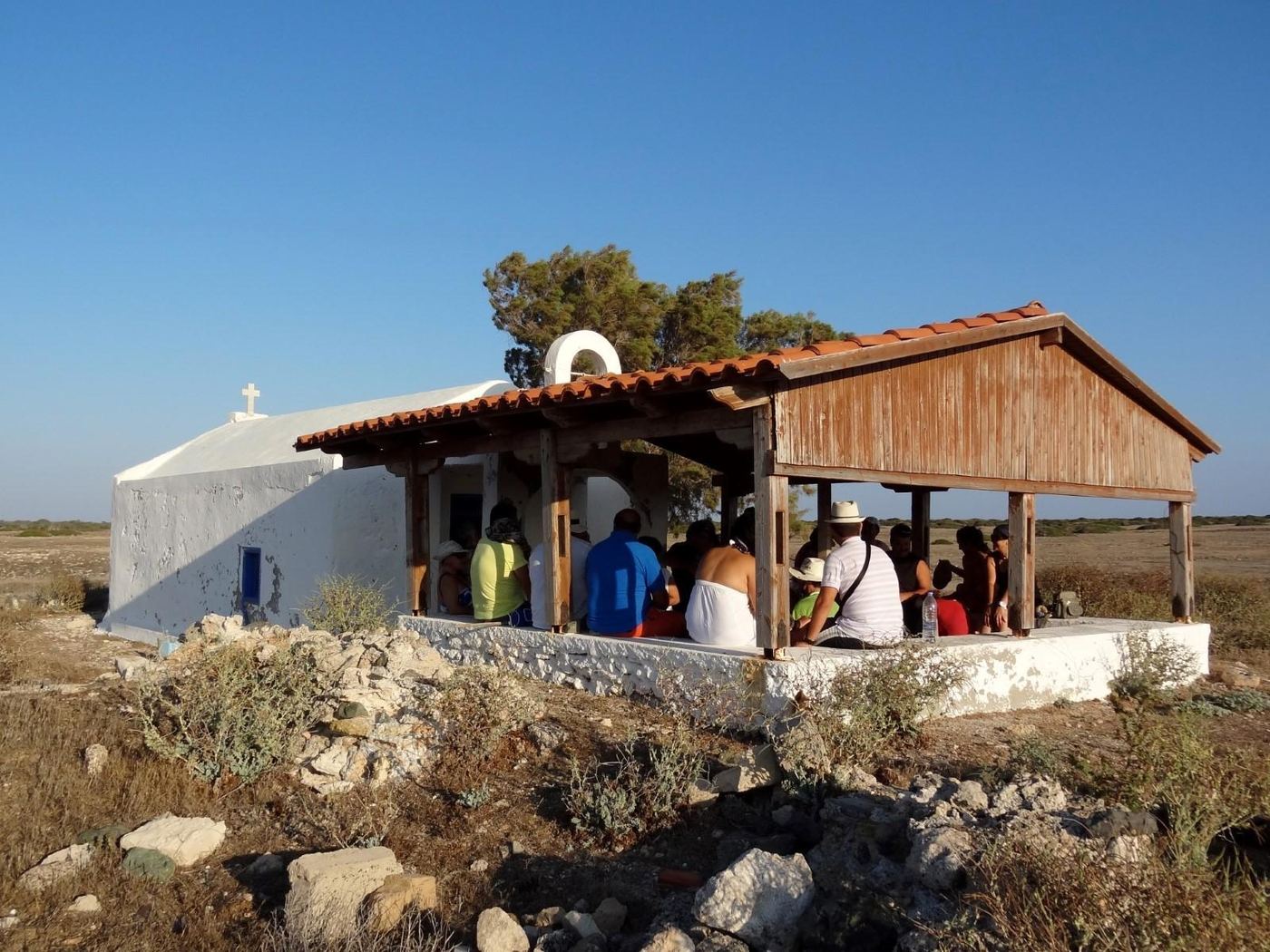 Agios Nikolaos church at Chrissi island