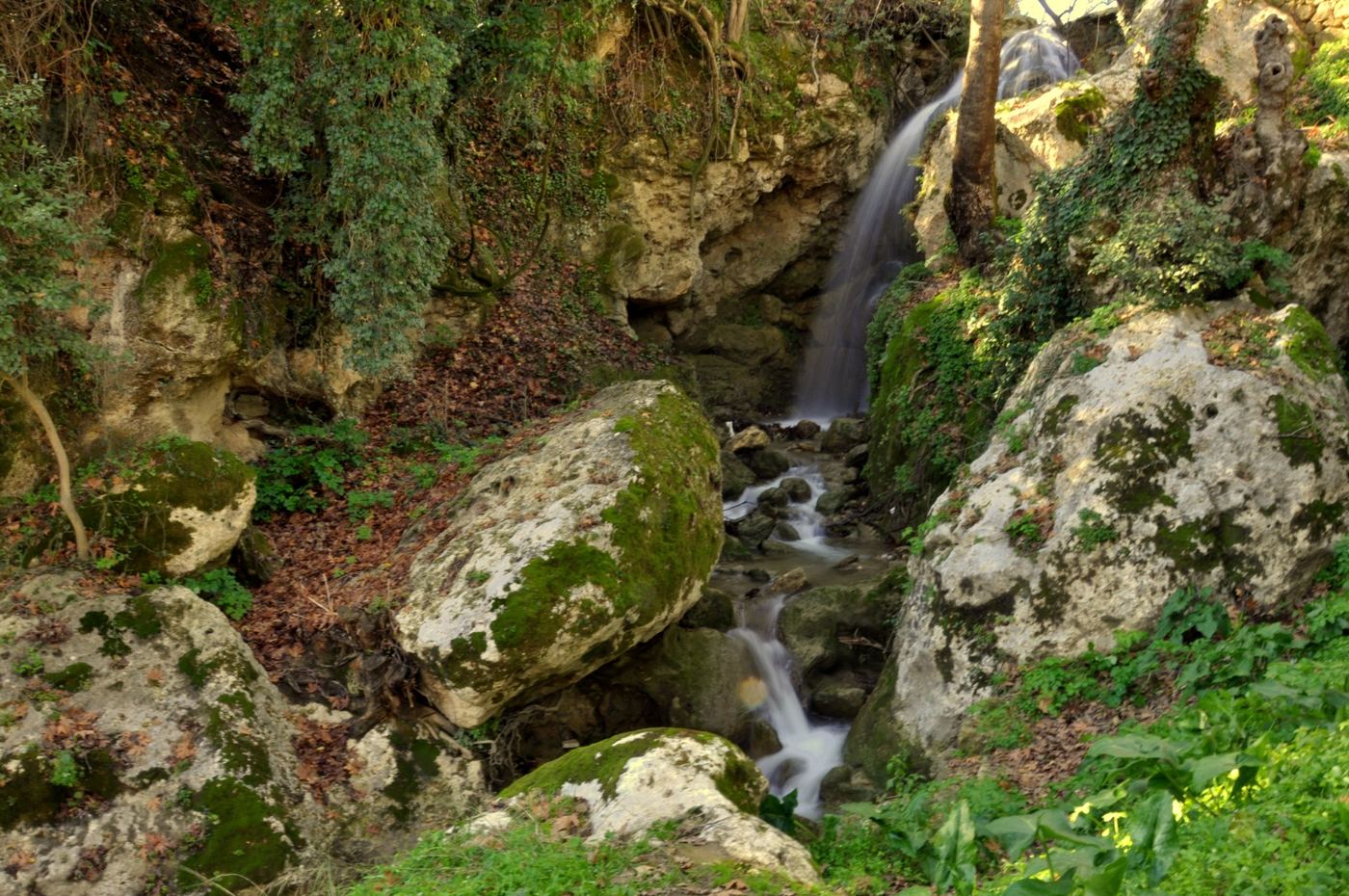 Agios Thomas waterfalls
