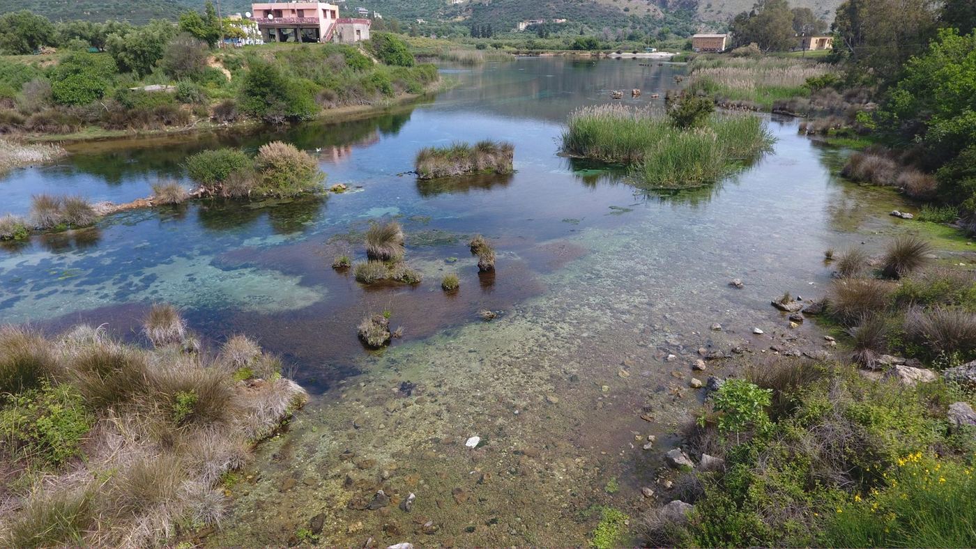 Almiros Wetland at Georgioupolis