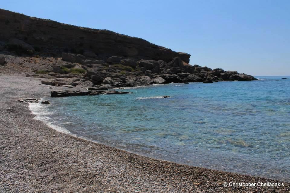 Ammoudi beach at Sfakia